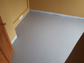 new latex sub floor preparation