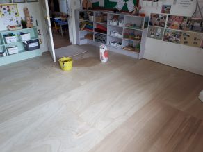 Class Room - 6mm ply preparation